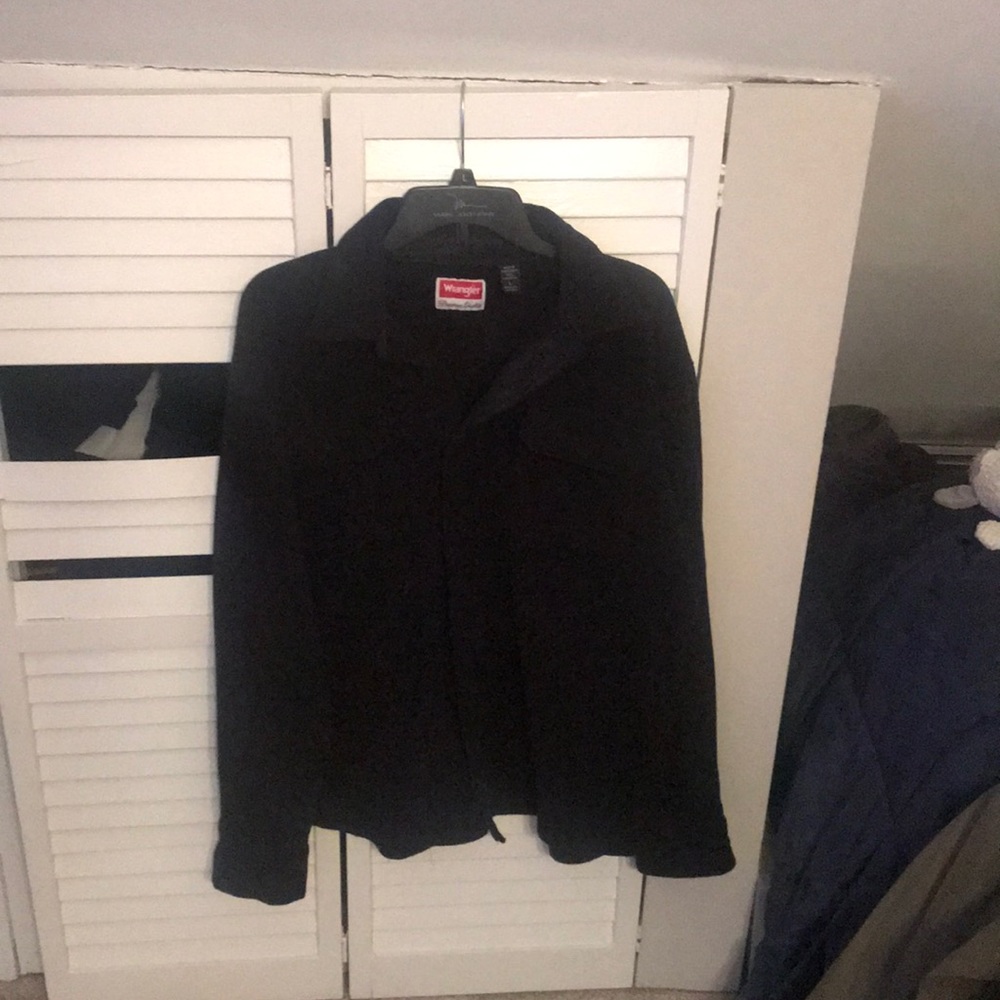 Wrangler fleece Button down